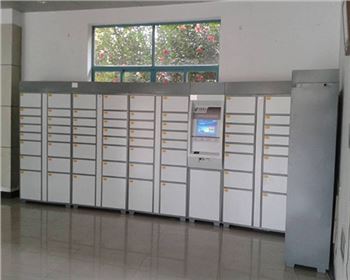 河南快遞柜安裝案例